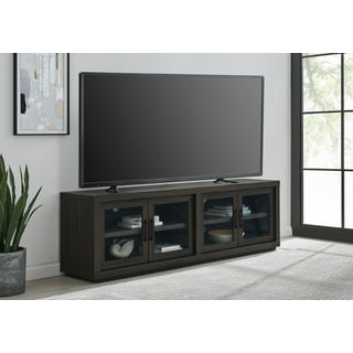 Black glass 2024 tv stand walmart