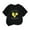 Black, variant on MANHUJI 5T Girls Outfits Little Children And Big Kids Auntie’S Main Squeez Cartoon Print Boys And Girls Tops Short Sleeved T Shirts Girl T Shirts Shirts For Boys 8-10 (Black,6T)