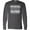 Charcoal Grey, variant on Inktastic Professional Papaw Grandfather Long Sleeve T-Shirt