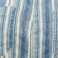 thumbnail image 4 of Briggs Women's Shorts Sz L Striped Linen Blend Short W/Pockets Blue, 4 of 4
