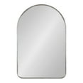 thumbnail image 6 of Kate and Laurel Caskill Modern Glam Arched Wall Mirror, 24 x 36, Silver, Decorative Framed Mirror for Wall Display with Slim Frame and Modern Arch Shape, 6 of 8