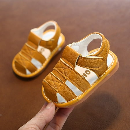 

Summer Toddler Sandals Baby Girl Shoes Solid Color Net Cloth Breathable Boys Sneakers Kids Infant Sport Girls Sandals SYJ035