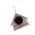 thumbnail image 1 of serony Wooden Bird House Birdhouse Hanging Nesting Box Home Garden Yard Decor Blue, 1 of 9