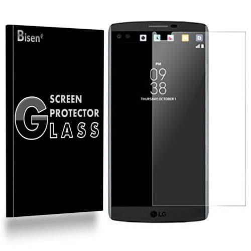 LG V10 [3-Pack BISEN] 9H Tempered Glass Screen Protector, Anti-Scratch, Anti-Shock, Shatterproof, Bubble Free