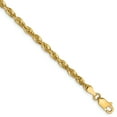 thumbnail image 1 of 14k Yellow Gold 7 Inch 4mm Rope Chain Bracelet, 1 of 6