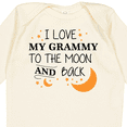 thumbnail image 4 of Inktastic I Love My Grammy to the Moon and Back Boys or Girls Long Sleeve Baby Bodysuit, 4 of 5