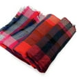 thumbnail image 2 of Oct17 Women Plaid Scarf Wrap Large Female Winter Blanket Soft - Warm, 2 of 6