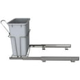 thumbnail image 4 of Rev-A-Shelf RUKD-820-1 Classic 20 Qt / 4 Gallon Under Sink Pull Out Trash Can - Chrome, 4 of 7