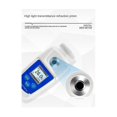 thumbnail image 2 of Digital Refractometer Sugar Meter Refractometer Digital Fruit Sugar Meter Juice Drinks Measuring Range 0-55%, 2 of 5