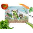 thumbnail image 2 of Carolines Treasures CK1221LCB Chinese Crested Spring Glass Cutting Board, Large, 2 of 2