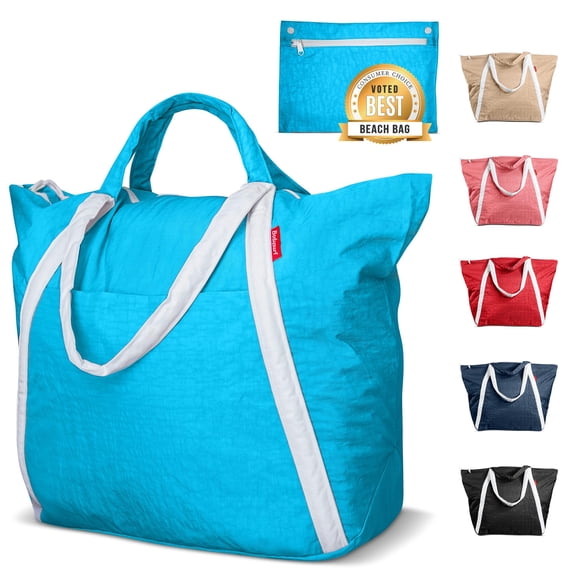 Bolsa de Playa Bodysurf Impermeable, Resistente a la Arena, Nylon Ripstop XL
