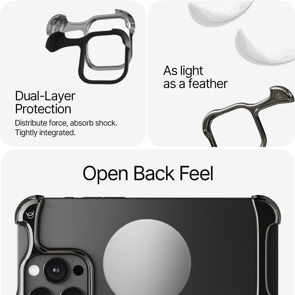 Ultra Slim iPhone 16 Pro Max Case (2025) - Military-Grade Metal Protective Cover | 6.9" Shockproof & Scratch Resistant
