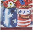 thumbnail image 3 of Northlight Floral Bouquet Outdoor Americana Garden Flag 18" x 12.5", 3 of 6