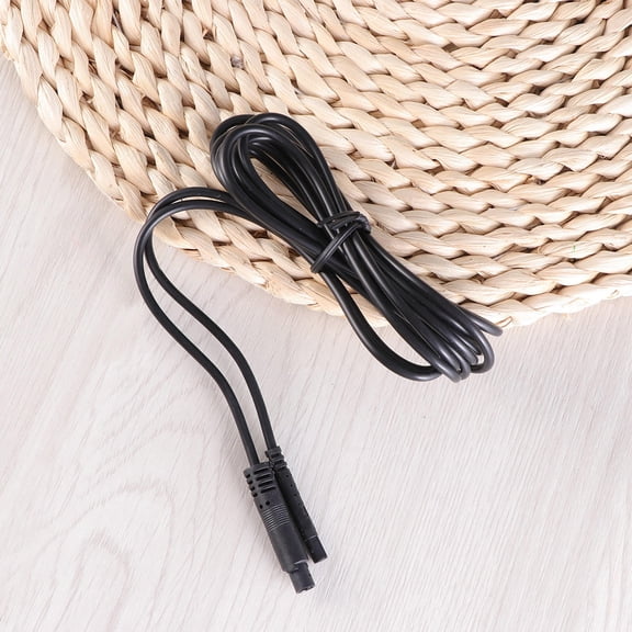 MIPCASE 4 Pin Dash Cam Extension Cable Black Backup Camera Wire Compatible with 12V and 24V Vehicles