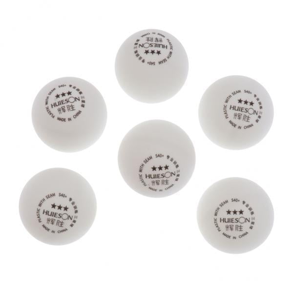 2-3 of pack 6 Piezas 40+mm Pelotas de Tenis de para Entrenamiento Avanzado / 2 piezas Cola Pelota de tenis de mesa profesional
