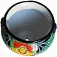 thumbnail image 2 of Small-Sized Paracho Mexican Colors Talavera Ceramic Garden Pot, 2 of 2