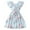 Blue, variant on Floral Dress For GirlsSummer Dress For Girls Sundress Flutter Sleeve Dress A-Line Beach Easter Outfit Holiday Party Thanksgiving Casual Fashion Outfits #Blue 7-8 Years