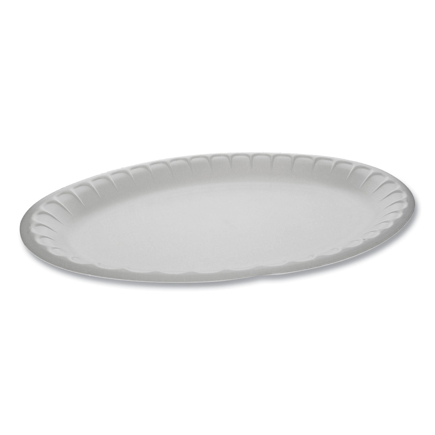 8.5-Inch by 11.5-Inch Kitchen Supply White Porcelain Oval Platter
