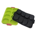 thumbnail image 4 of Bread Loaf Pan Baking Mould, Silicone Bread Pans 13.6x9.4 inch, Mini Loaf Pan for Baking Bread Rolls Ciabatta Hamburger Cake Pan, Kitchen Baking Tray, Nonstick Baking Pans(Cyan), 4 of 4