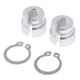 thumbnail image 3 of Bujes De Acelerador De Aluminio Billet De 4 Piezas Compatibles Con BMW E30 E34 E28 E39 E36 M20 M30 M50 S14 M60 (Plata) Soledad Bujes de cable del acelerador, 3 of 6