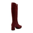 thumbnail image 5 of Aerosoles Sydney Women's Boots Burgundy Suede Size 8.5 M, 5 of 8
