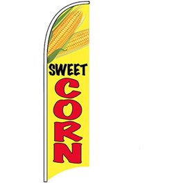 WE BUY GOLD - Windless Swooper Flag 2.5x11.5 ft Tall Feather Banner