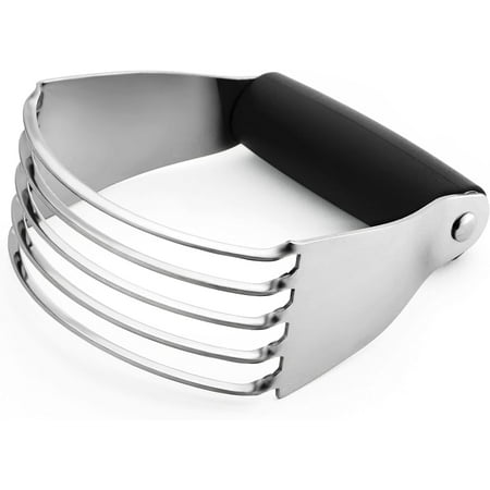 

Jelly Comb Dough Blender Top Professional Pastry Cutter with Heavy Duty Stainless Steel Blades