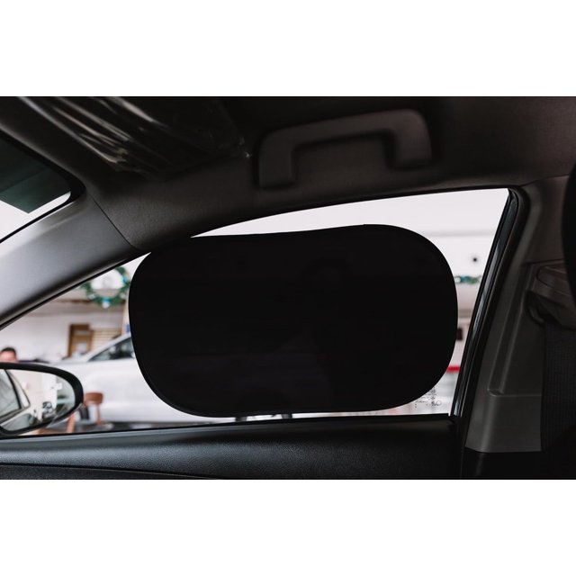 Persiana de ventana de coche Kinder Fluff para bebés y pilotos (paquete de 4)