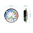 thumbnail image 2 of Thermometer Hygrometer Analog Humidity Meter Indoor Thermohygrometer, 2 of 8