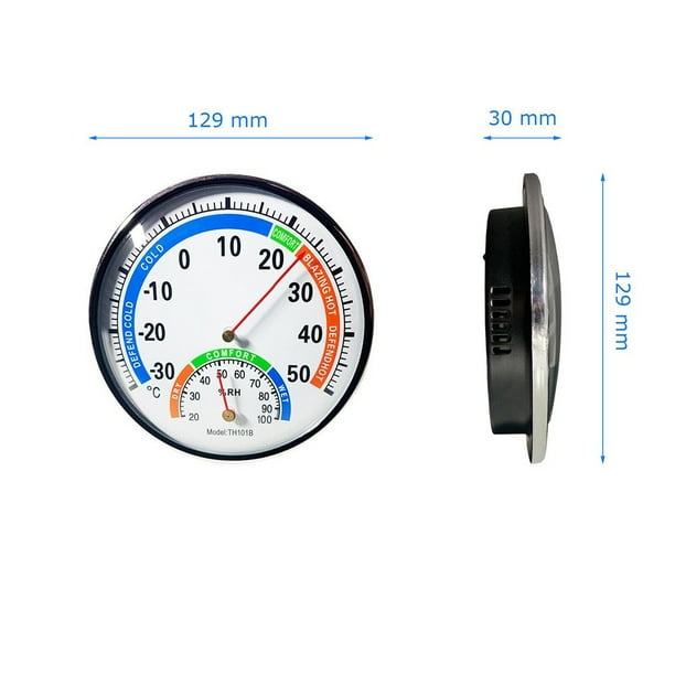 Thermometer Hygrometer Analog Humidity Meter Indoor