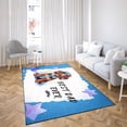 thumbnail image 4 of Happy Father's Day Best Dachshund Cool Dad Ever Indoor Rug Wiener Dog Lover Gifts Idea Carpet Living Bed Room Sofa Home Decor - 12007, 4 of 5