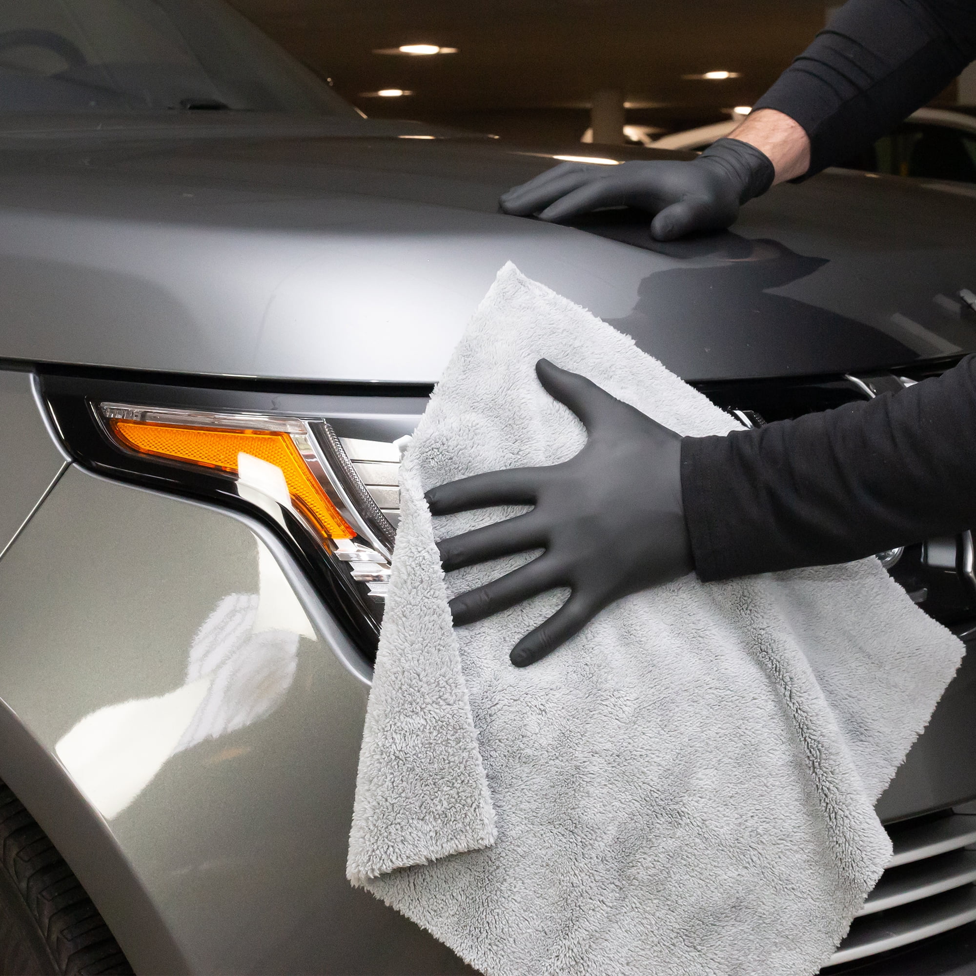 Platinum Series Final Finish, Cleaning, Dusting, Detailing Microfiber Towel, 4 Pack