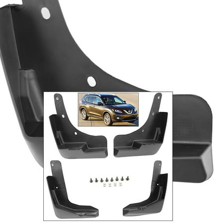 Nissan Frontier Mud Flaps - Front Rear Mud Flaps Splash Guards for 2014-2017 Nissan Rogue Mudguards