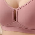 thumbnail image 5 of Yutgune Bras For Women Jelly Wireless Push Up Bralette Cutout V Neck No Underwire Comfortable Support Bra, 5 of 5