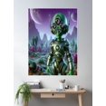 thumbnail image 2 of Toy Green 24 Poster Wall Art, Modern Wall Decor For Living Room Bedroom, 24x36 UNFRAMED, 2 of 3
