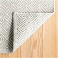 thumbnail image 2 of Dash & Albert Annabelle Handwoven Indoor/Outdoor Rug, 6' x 9', Grey, 2 of 6