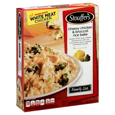 STOUFFER'S Family Size Cheesy Chicken & Broccoli Rice Bake 31 oz Box