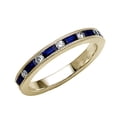 thumbnail image 2 of Karina B� Sapphire Eternity Band, 2 of 9
