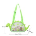 thumbnail image 3 of TheFound Children's Mesh Shell Bags Cartoon Dinosaur Shaped Beach Bags, Swimming Pool Toys Storage Bag, 3 of 8