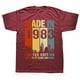 thumbnail image 1 of Novedad hecha en 1983 Edición limitada 40 años de ser impresionantes Camisetas de manga corta Regalos de cumpleaños Camiseta de estilo de verano, 1 of 4
