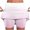 Pink, variant on Uaswgudfs Women's High-Waisted Jean-Inspired Shorts - Stretchy Minimalist Summer Shorts with Versatile Casual Design Multicolor L