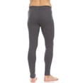 thumbnail image 2 of Woolverino - Men's Merino Wool Midweight Flyless Running Tights - Base layer Bottoms - Charcoal Gray - Medium, 2 of 4