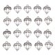 thumbnail image 2 of 20 Unids Colgantes de los encantos en forma de diamante BLESIY 16x13 mm, 2 of 8
