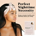thumbnail image 3 of Kitsch Multi-Way Satin Sleep Scarf for Women - Lightweight Head Wrap, Hair Wrap for Sleeping, Blush, 3 of 12