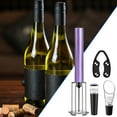 thumbnail image 2 of Homelife Air Pump Wine Opener Set Easy Air Pressure Cork Remover Bottle Opener Kit Easy Cork Removal Tool for Wine Lovers, 2 of 13