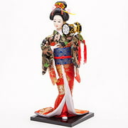 "12"" Japanese GEISHA Oriental Doll ZS1017-12"
