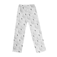 thumbnail image 5 of Trgacdwlo Halloween Fleece Pajama Pants for Women Ghost Pumpkin Print Flannel Pajama Pants for Women Fall Winter Warm Lounge Pants for Women, 5 of 9