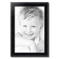 thumbnail image 2 of ArtToFrames 15" x 23" Matte Black with Beads Picture Frame, 15x23 inch Black Wood Poster Frame (WOM-4065), 2 of 8
