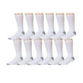 thumbnail image 3 of SOCKS’NBULK 12 Pairs Of Athletic Crew Socks for Men, size 10-13, 3 of 3