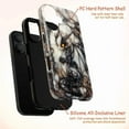 thumbnail image 4 of Mystical Dragon Phone Case, Fantasy Black White Dragon with Golden Eyes Protective Cover for iPhone 16 15 14 13 12 11 Pro Max Plus Mini, 4 of 6